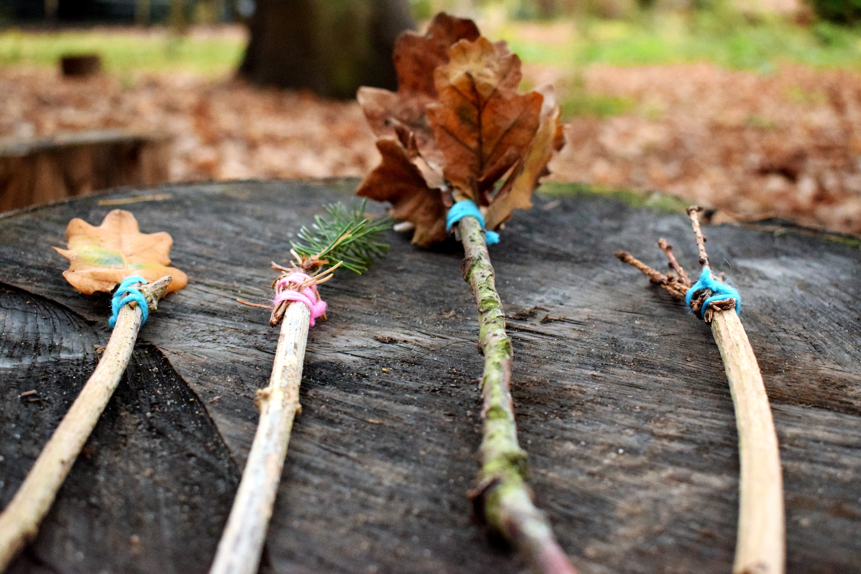 Easy Woodland Wands | Ellie Kelly Blog