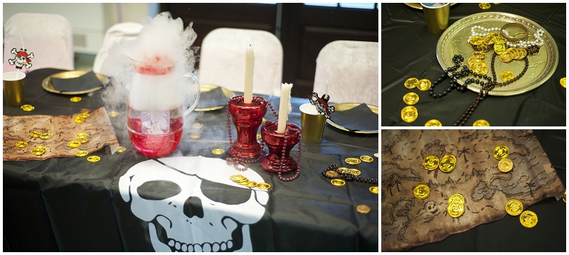Pirate party table