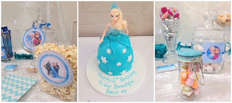 Frozen Elsa cake 